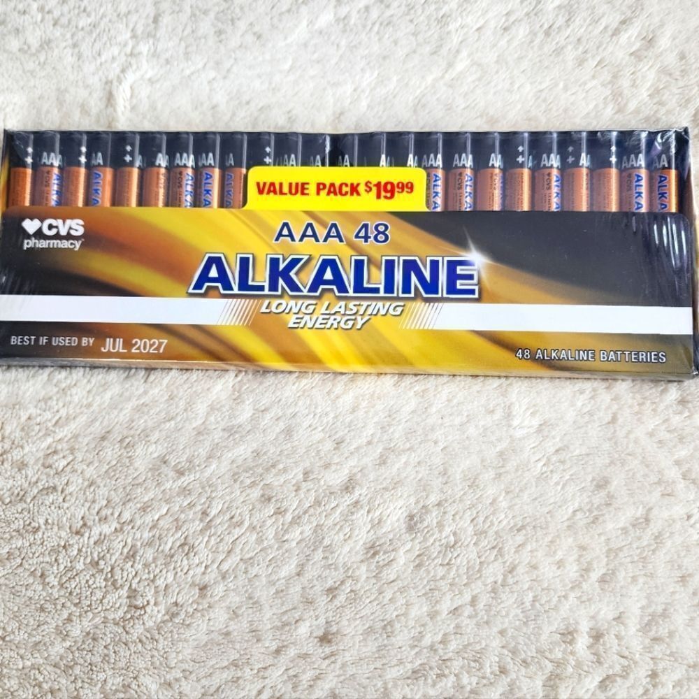 New bundle of AAA batteries 1 pack - 48 batteries